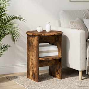 Stranska omara Dimljeni Hrast Ø40 x 50 cm Konstruirano leseno