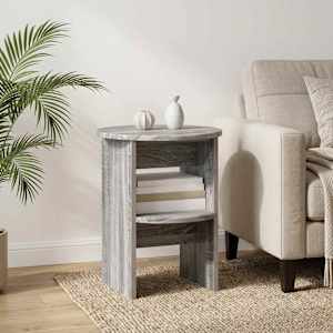 Stranska omara Siva Sonoma Ø40 x 50 cm Konstruirano leseno