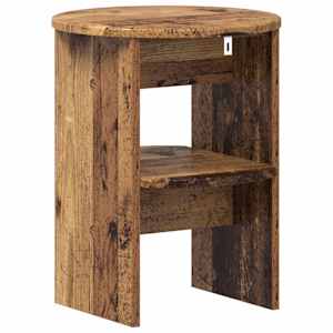 Boční skříňka 2 pcs Staré dřevo Ø40 x 50 cm Dřevěný materiál - obrázek 7
