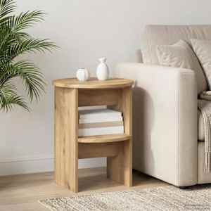 Stranska omara Obrtni Hrast Ø40 x 50 cm Konstruirano leseno