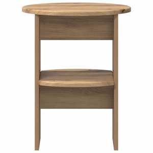 Boční skříňka 2 pcs Řemeslný Dub Ø40 x 50 cm Dřevěný materiál - obrázek 6