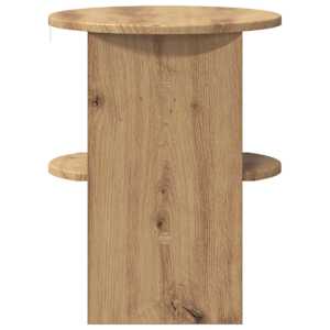 Boční skříňka 2 pcs Řemeslný Dub Ø40 x 50 cm Dřevěný materiál - obrázek 7