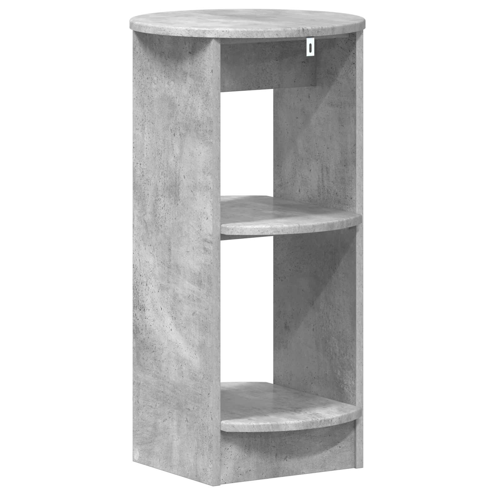 Boční skříňka Betonově Šedá Dřevěný materiál - obrázek 6