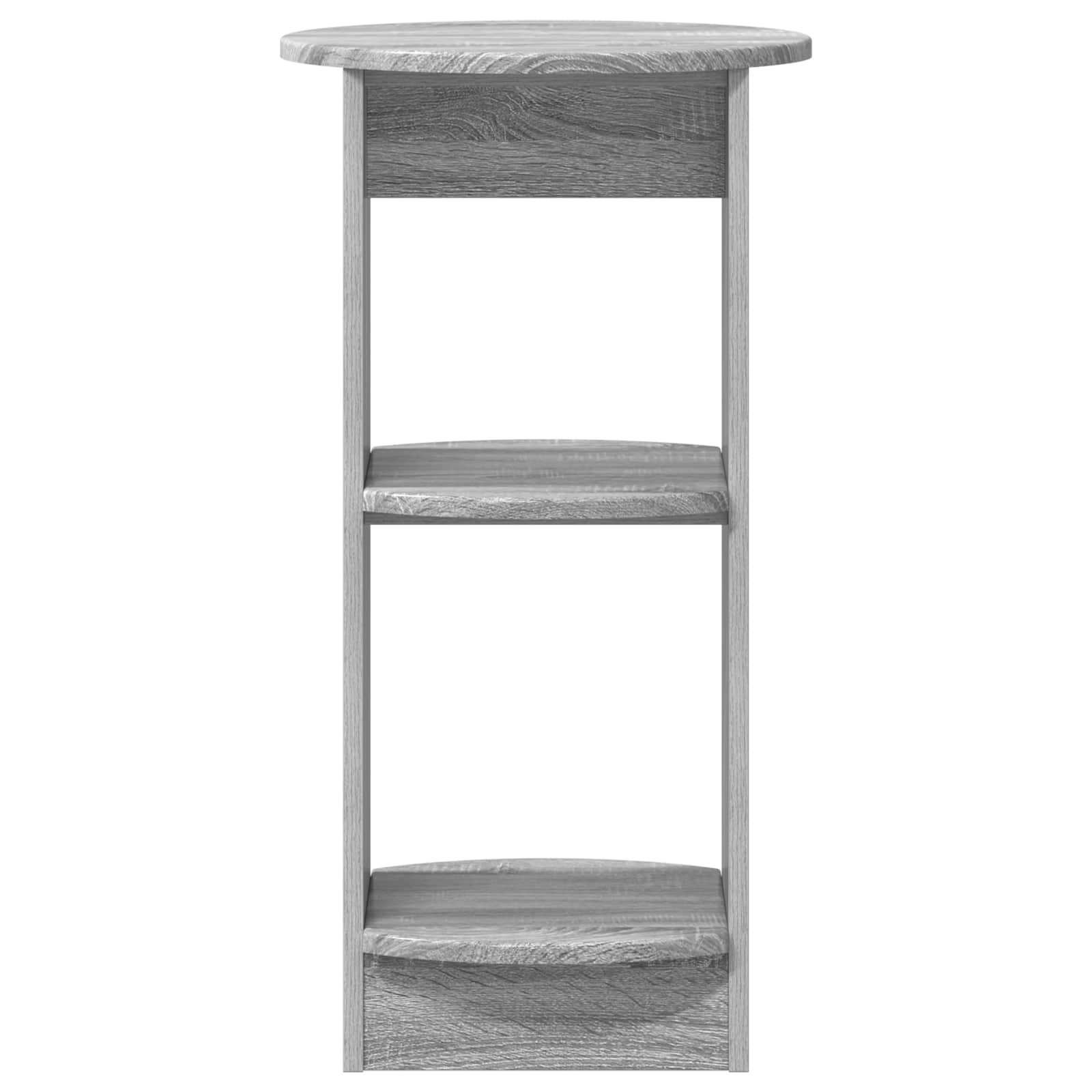 Stranska omara Siva Sonoma 40 x 40 x 75 cm Konstruirano leseno - slika 3