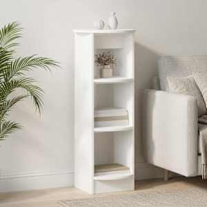 Stranska omara Bela 40 x 40 x 100 cm Konstruirano leseno