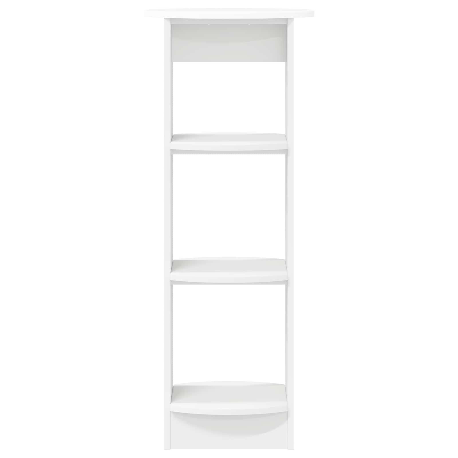 Stranska omara Bela 40 x 40 x 100 cm Konstruirano leseno - slika 3