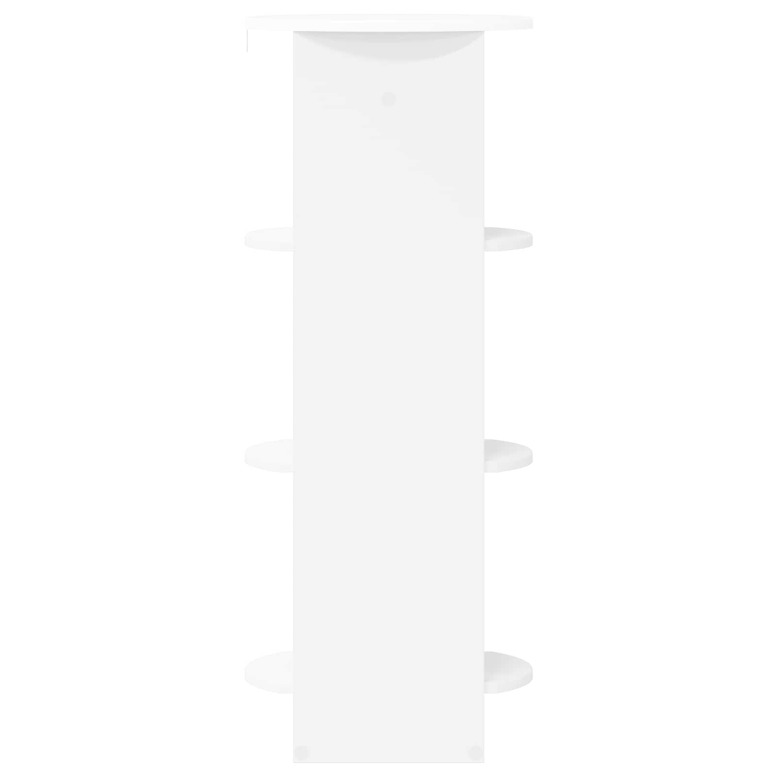 Stranska omara Bela 40 x 40 x 100 cm Konstruirano leseno - slika 4