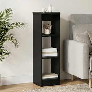 Stranska omara Črna 40 x 40 x 100 cm Konstruirano leseno