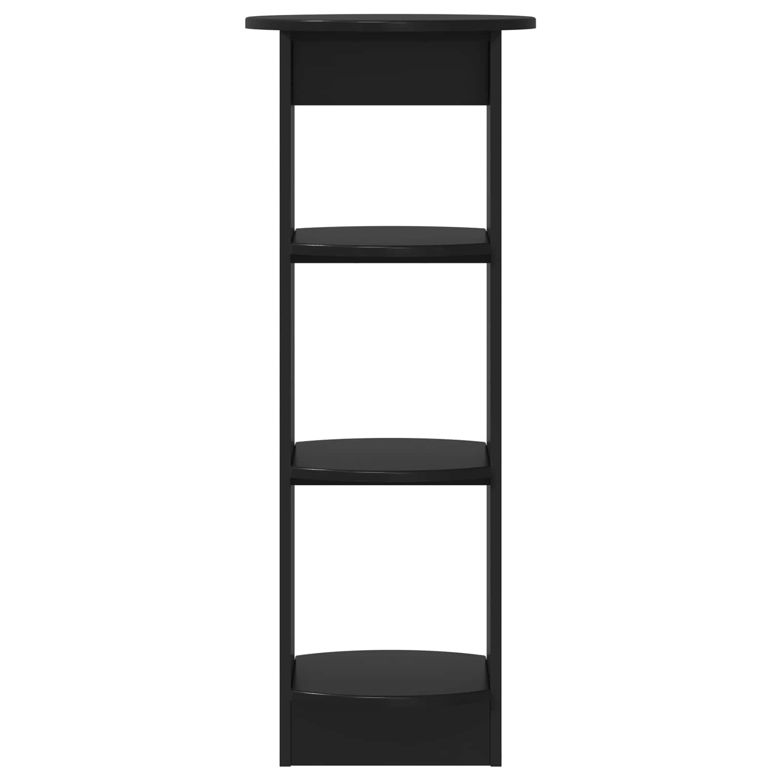 Stranska omara Črna 40 x 40 x 100 cm Konstruirano leseno - slika 3