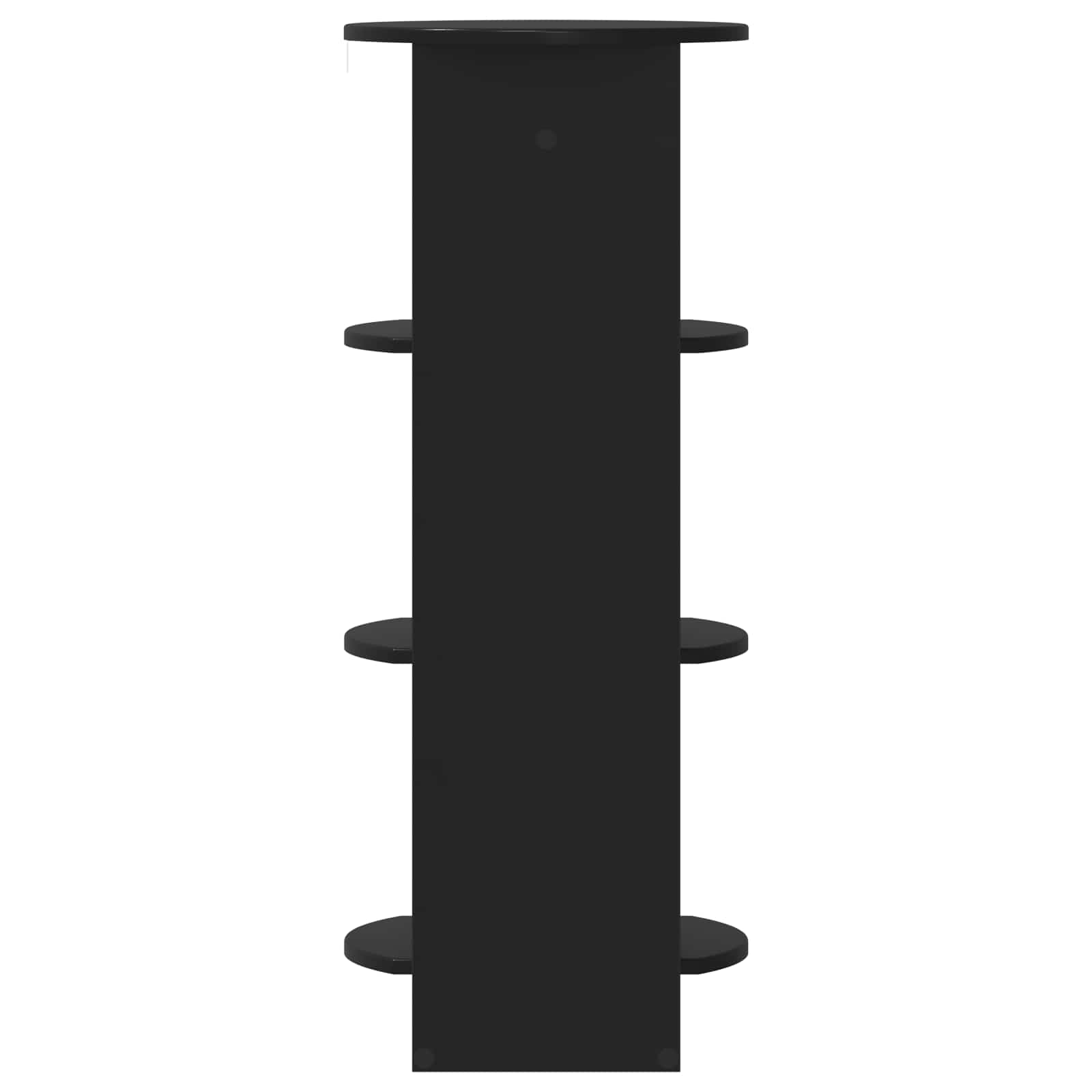 Stranska omara Črna 40 x 40 x 100 cm Konstruirano leseno - slika 4