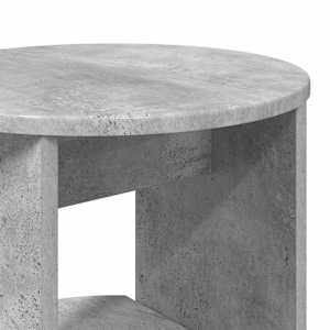 Boční skříňka Betonově Šedá 40 x 40 x 100 cm Dřevěný materiál - obrázek 8