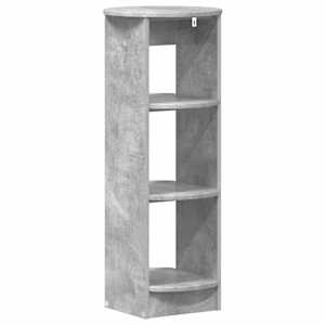 Boční skříňka Betonově Šedá 40 x 40 x 100 cm Dřevěný materiál - obrázek 6