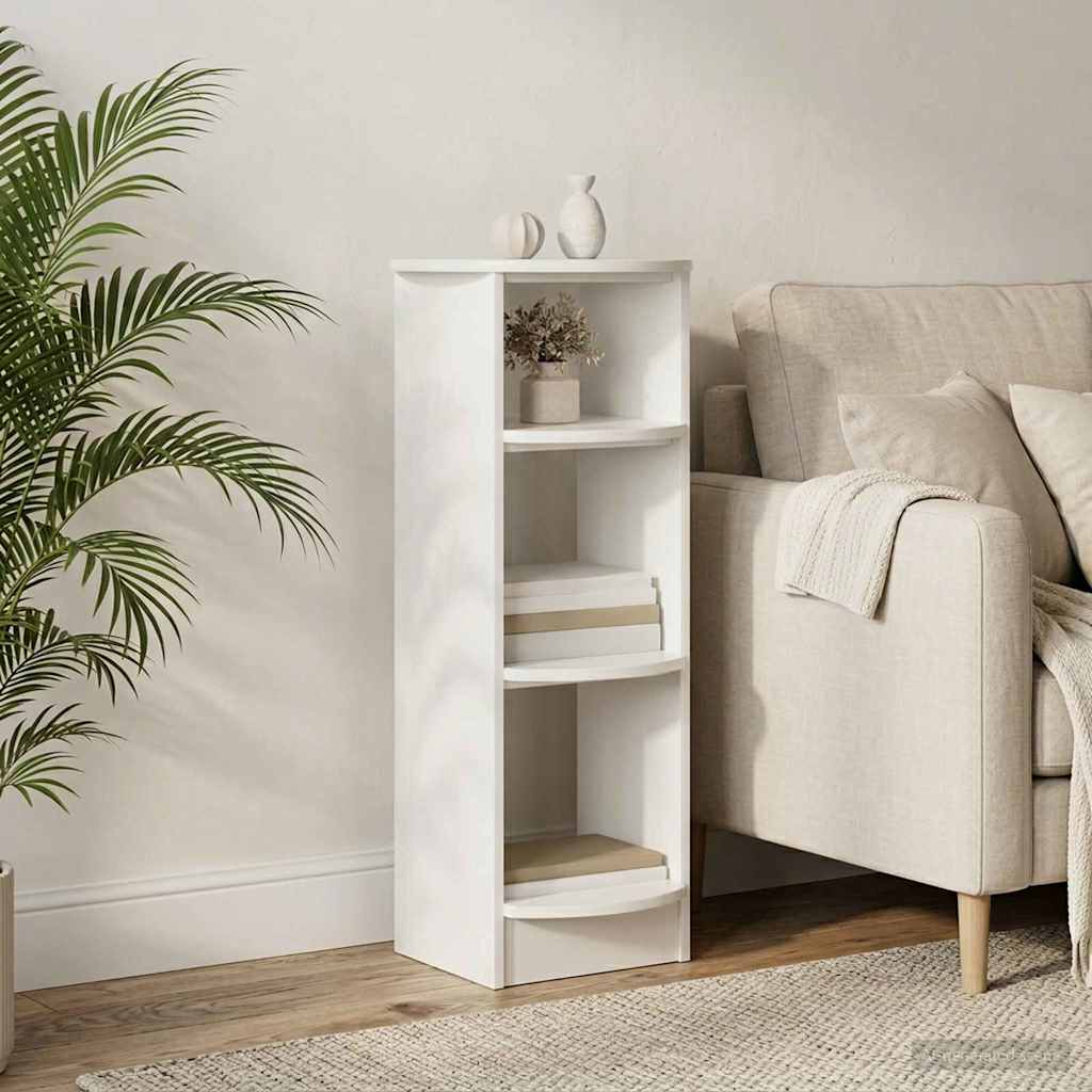 vidaXL Dulap lateral Alb Lucios 40 x 40 x 100 cm Lemn prelucrat