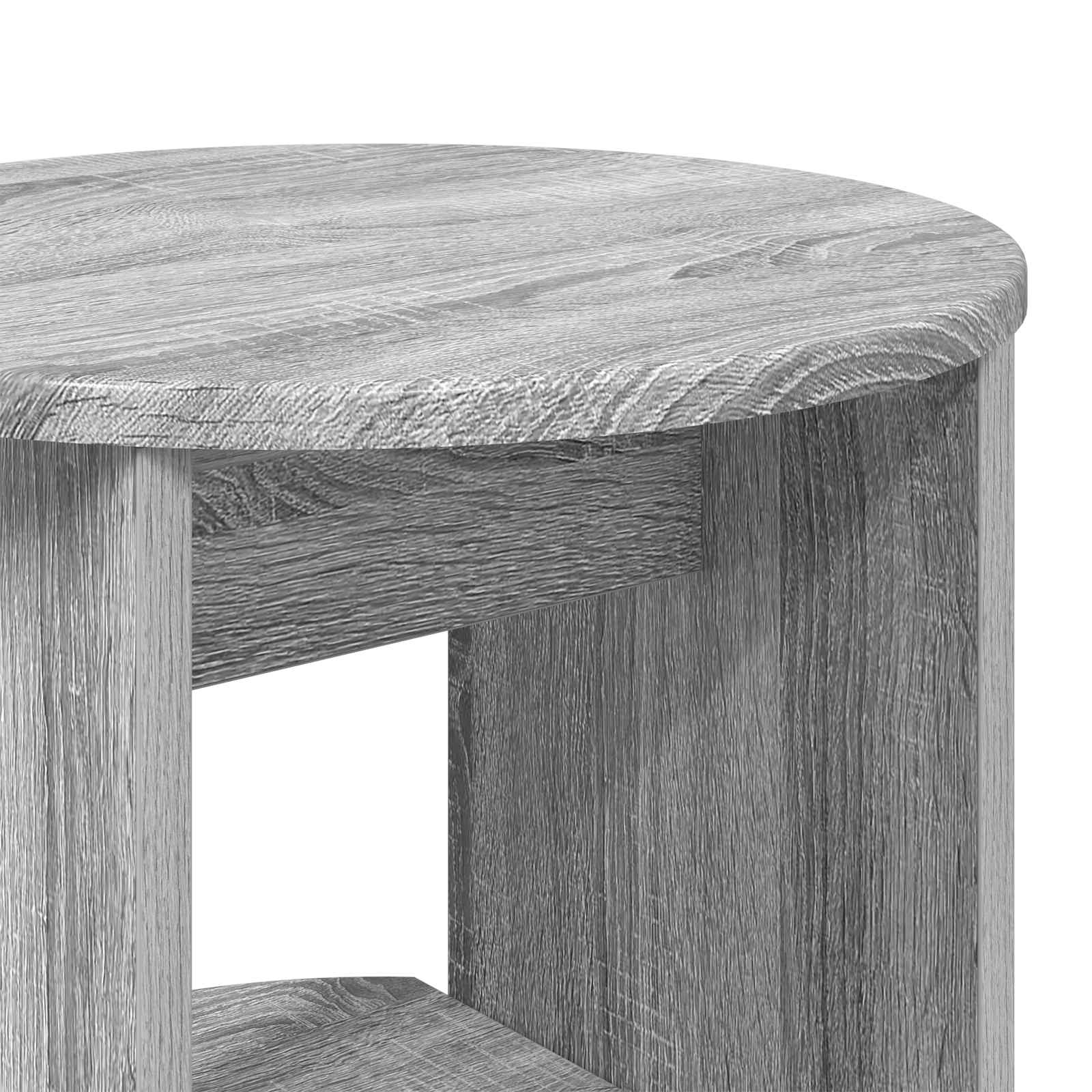 Stranska omara Siva Sonoma 40 x 40 x 100 cm Konstruirano leseno - slika 8