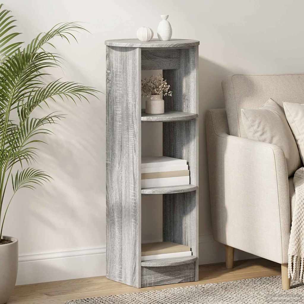 vidaXL Dulap lateral Sonoma gri 40 x 40 x 100 cm Lemn prelucrat