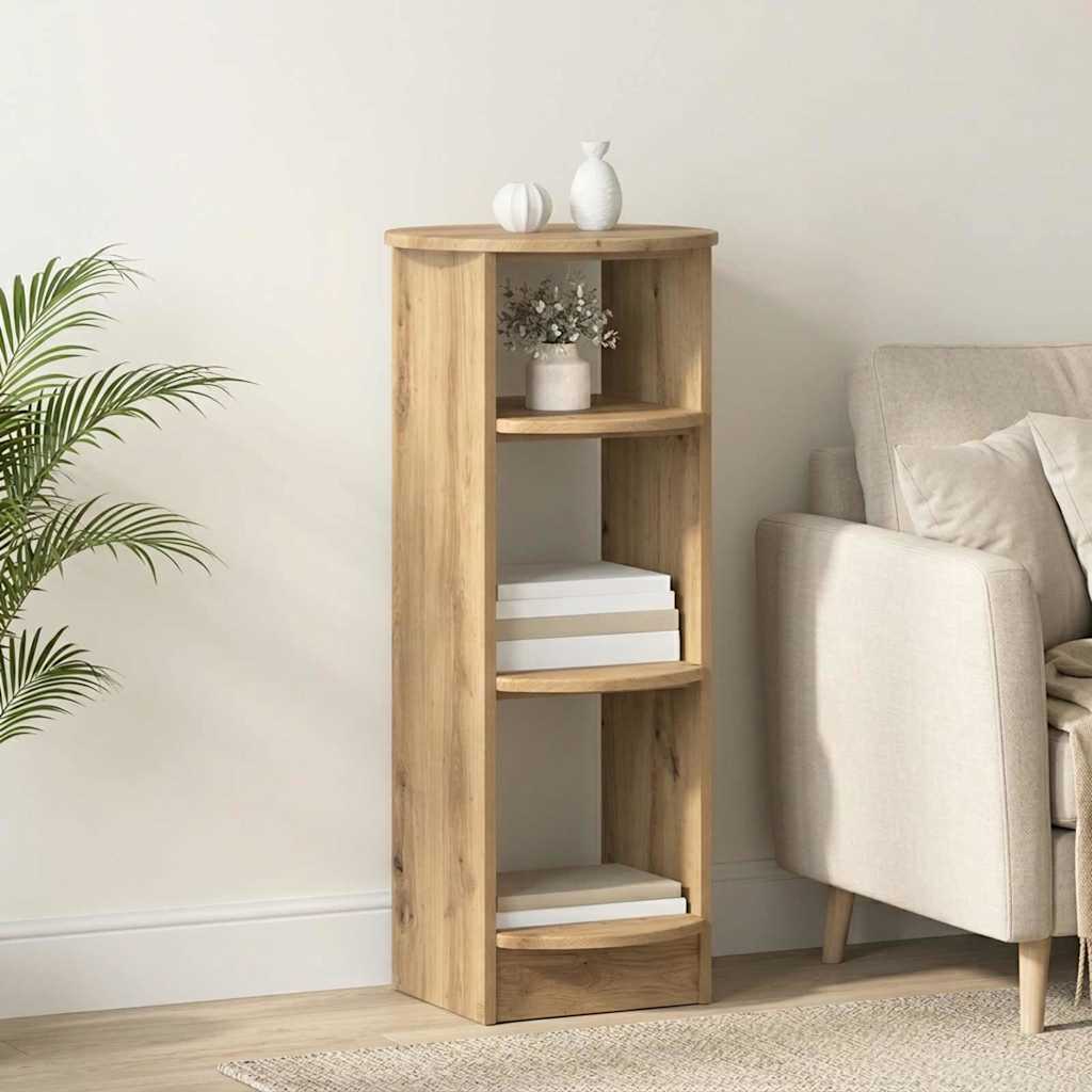 vidaXL Dulap lateral Stejar Artizanal 40 x 40 x 100 cm Lemn prelucrat