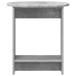 Boční stůl Betonově šedá 50 x 39,5 x 55 cm Kompozitní dřevo - obrázek 4