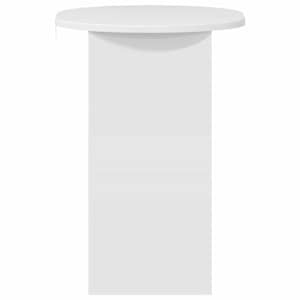 Boční stůl Bílá s vysokým leskem 50 x 39,5 x 55 cm - obrázek 5