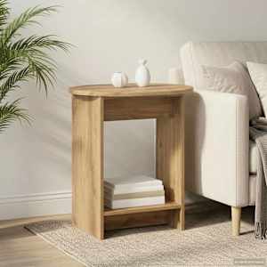 Stranska miza Artisan hrast 50 x 39,5 x 55 cm Inženirski les