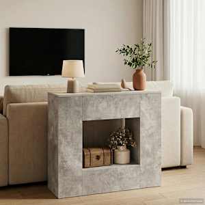 Beton Siva 82 x 29 x 74 cm