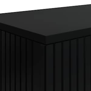Konzolový stolek Černý 101 x 29 x 74 cm Dřevěný materiál - obrázek 8
