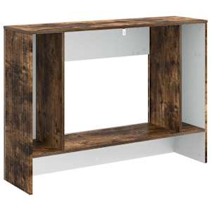 Konzolový stolek Uzený Dub 101 x 29 x 74 cm Dřevěný materiál - obrázek 6