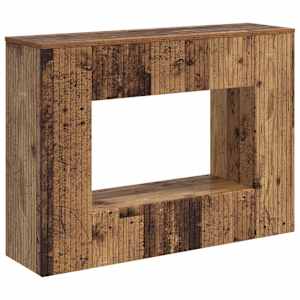 vidaXL Konsoollaud Vana puit 101 x 29 x 74 cm T&ouml;&ouml;deldud puit