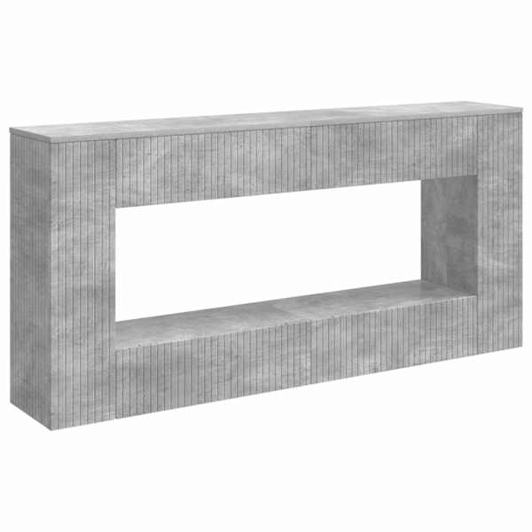 vidaXL Konsoollaud BetoonHall 155 x 29 x 74 cm T&ouml;&ouml;deldud puit