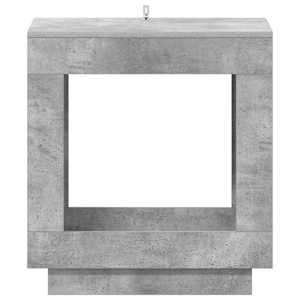 Boční stůl Betonově šedá 60 x 40 x 65 cm Kompozitní dřevo - obrázek 5