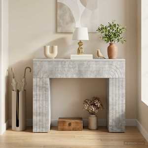 Konferenční stolek Betonově šedá 102 x 35 x 75 cm - obrázek 1