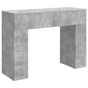 vidaXL Kohvilaud Betoonhall 102 x 35 x 75 cm Tehispuit