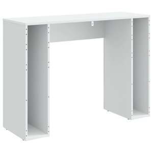 Konferenční stolek Bílá s vysokým leskem 102 x 35 x 75 cm - obrázek 7
