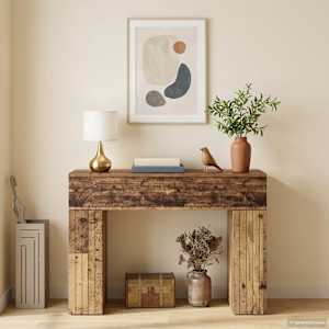 Konferenční stolek Staré dřevo 102 x 35 x 75 cm - obrázek 1