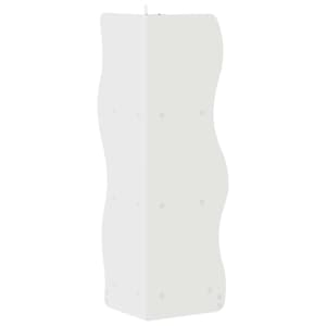 Rohová police s policí Bílá s vysokým leskem 34 x 33 x 102 cm - obrázek 5