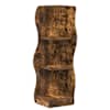 vidaXL Nurgariiul Suitsutatud tamm 34 x 33 x 102 cm Tehispuit