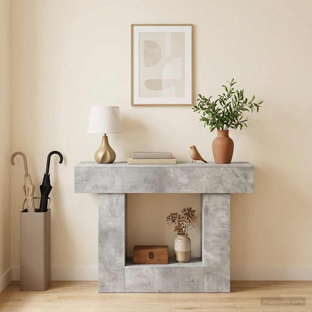 Betonově Šedá 101 x 30 x 74 cm - obrázek 4