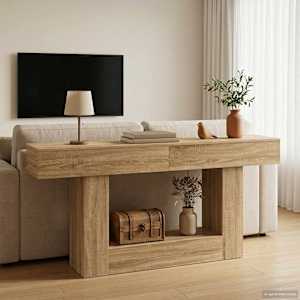 Sonoma hrast 160 x 30 x 74 cm