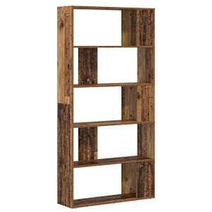 vidaXL Raamaturiiul 80 x 24 x 159 cm Tehispuit Vana puit