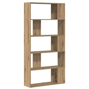 vidaXL Raamaturiiul 80 x 24 x 159 cm Tehispuit K&auml;sit&ouml;&ouml;puu