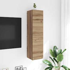 Nástěnný TV kabinet Dub artisan Kompozitní dřevo - obrázek 4
