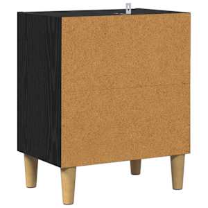 Zásuvka pod postel 2 pcs Černý dub 40 x 30 x 50 cm - obrázek 8