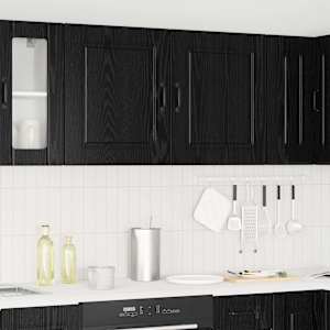 Kuchyňská skříň Kalmar 2 pcs Černý dub 50 x 31 x 60 cm - obrázek 4