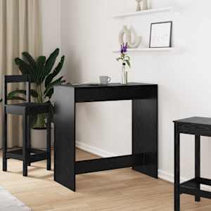 Barový stůl Černý dub 102 x 50 x 103,5 cm kompozitní dřevo - obrázek 1