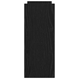 Stojan na monitor na stůl s úložištěm Černý dub 40 x 17 x 41 cm - obrázek 5
