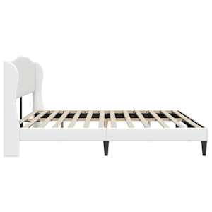 Rám postele s čelo Bílá 180 x 200 cm Umělá kůže - obrázek 5