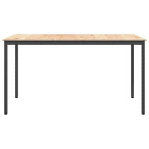 Barový stůl Přírodní 200 x 100 x 105 cm Masivní borové dřevo - obrázek 5