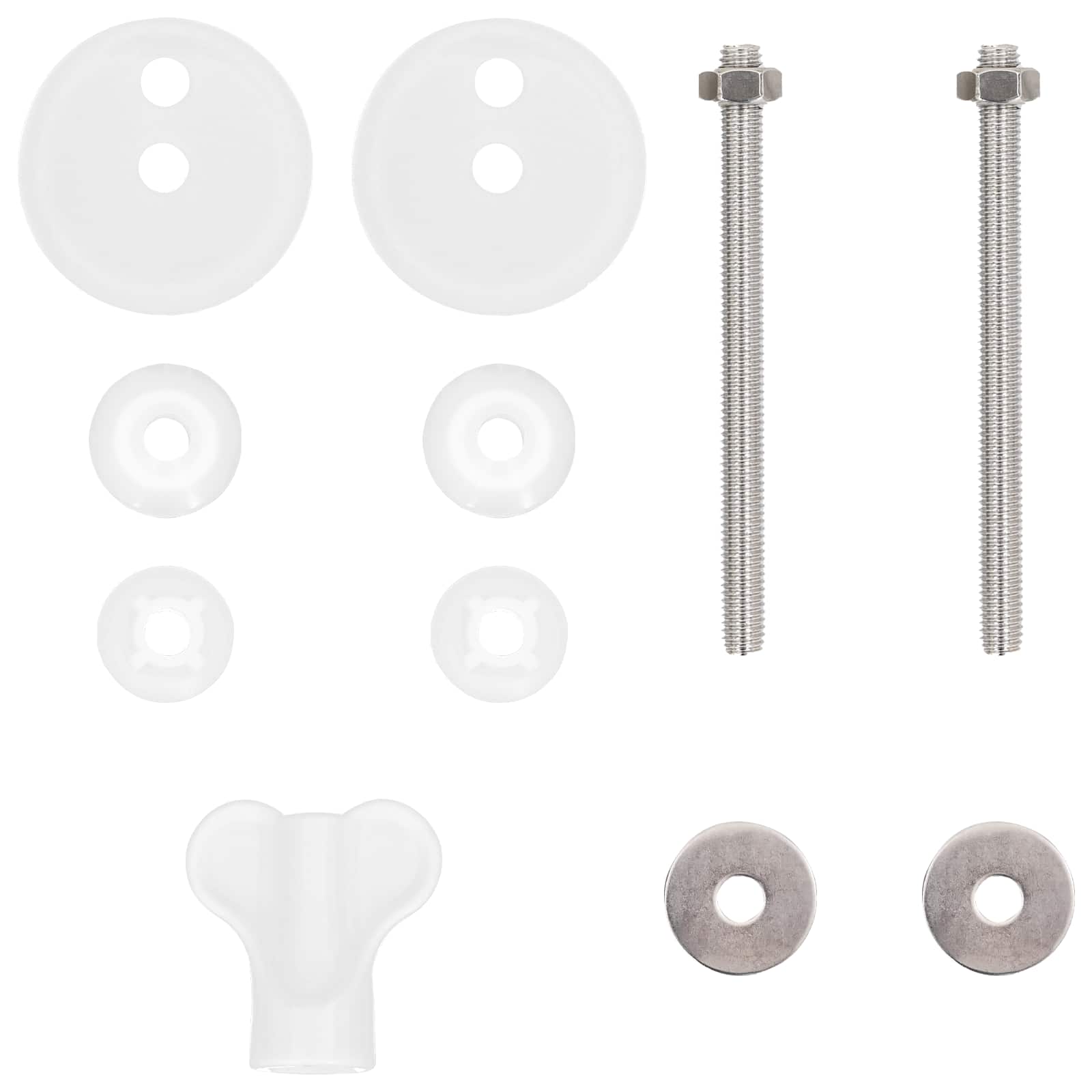 Pokrivalo za stranišče 2 pcs Siva 44 x 38 cm MDF plošča - slika 8