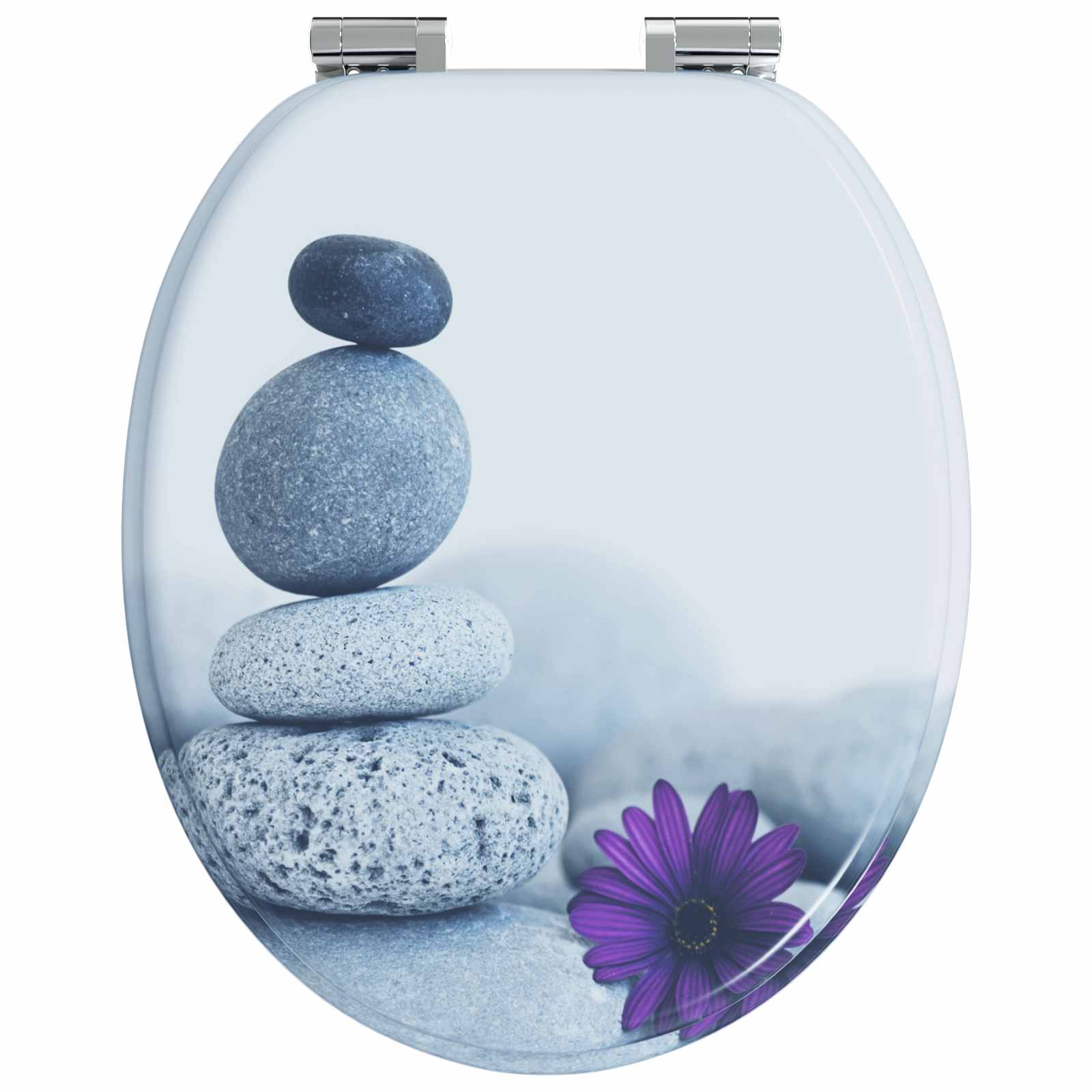 Pokrivalo za stranišče 2 pcs Siva 44 x 38 cm MDF plošča - slika 5