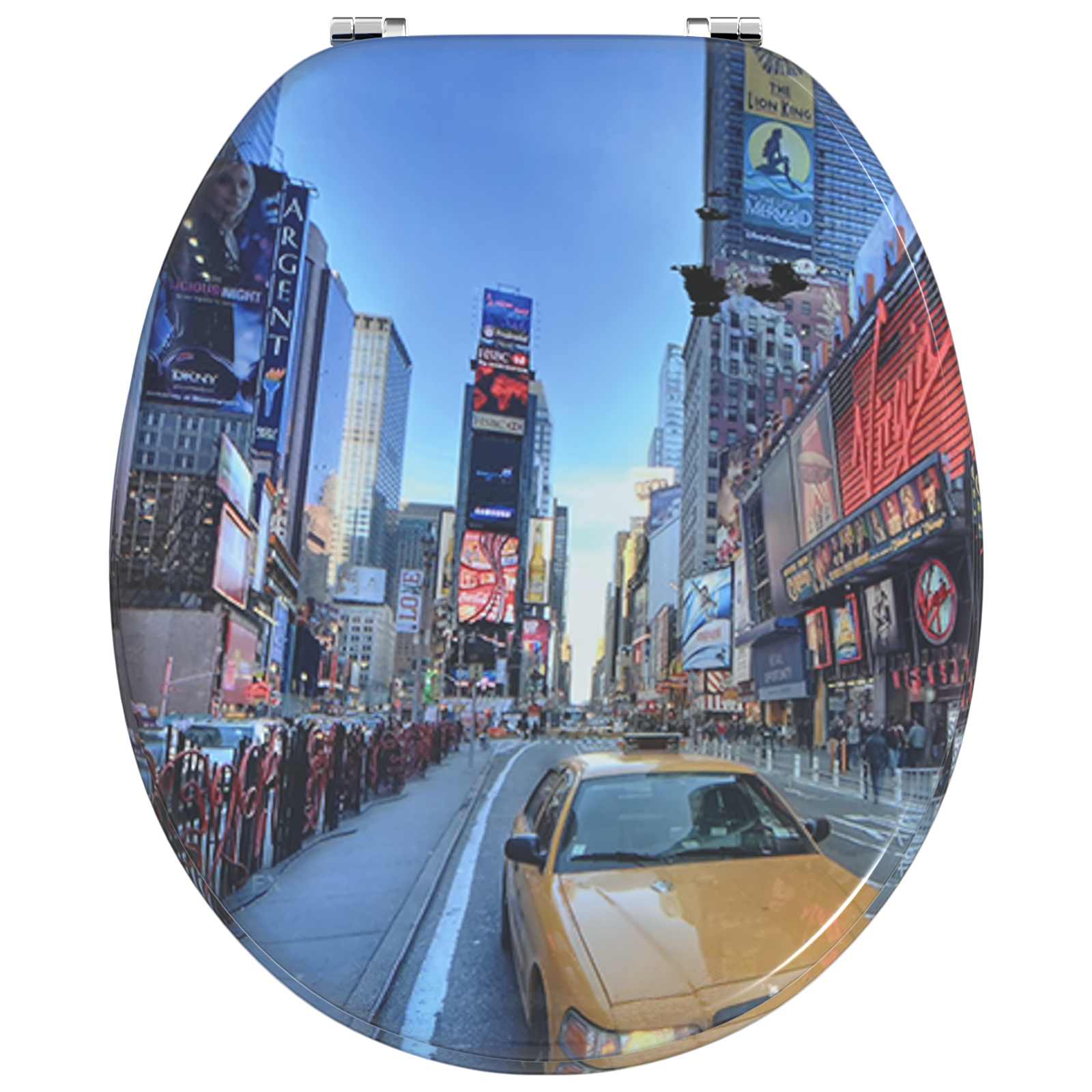 Pokrivalo za stranišče 2 pcs Siva 44 x 38 cm MDF plošča - slika 5