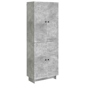 Sada skříněk 2 pcs Betonově šedá 66 x 34,5 x 90 cm - obrázek 1